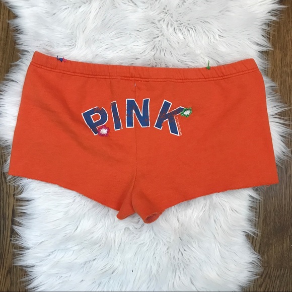PINK Victoria's Secret Pants - CLEAROUT SALE❗️VS PINK Orange Lounge Shorts